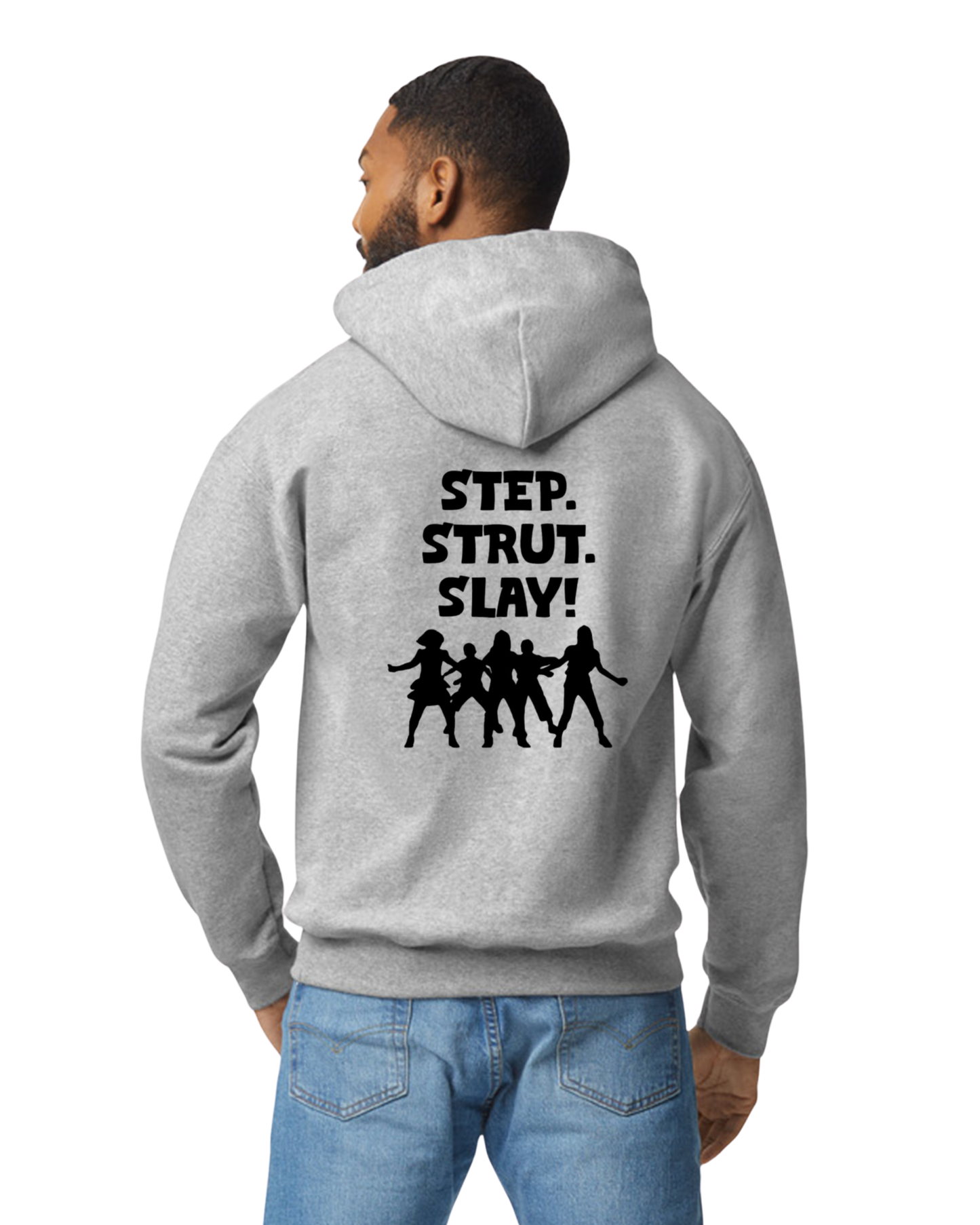 StepTeam Parent Pullover Hooded Sweatshirt - Build your custom shirt !