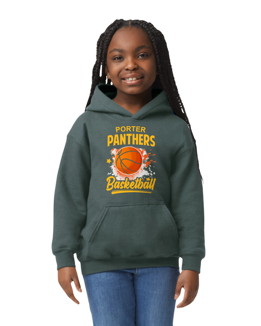 Porter Basketball Graphic Youth to Adult Hooded Sweatshirt - Customize yours today!