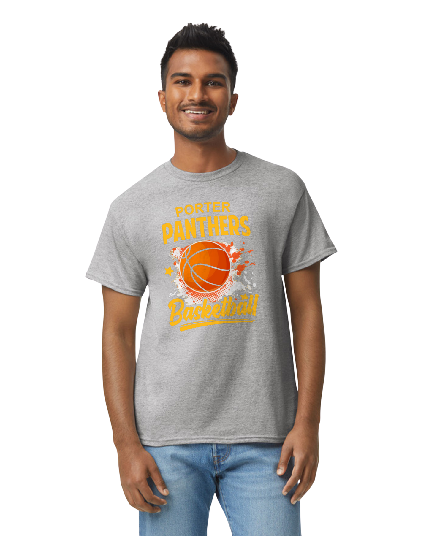 Porter Basketball Graphic Youth to Adult Size Tshirt - Customize yours Now!