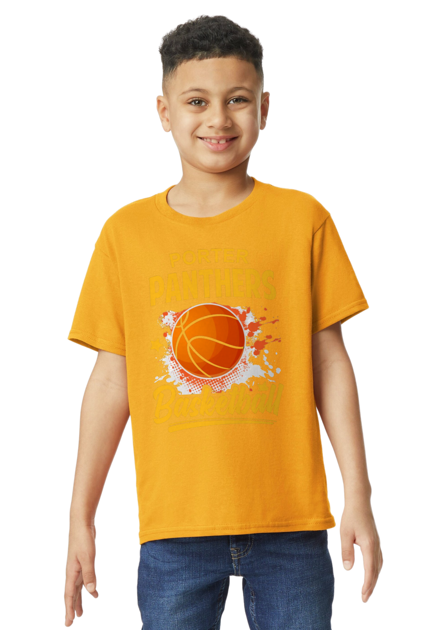 Porter Basketball Graphic Youth to Adult Size Tshirt - Customize yours Now!