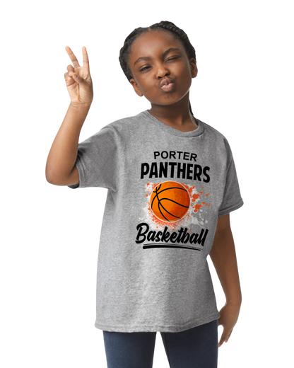Porter Basketball Graphic Youth to Adult Size Tshirt - Customize yours Now!