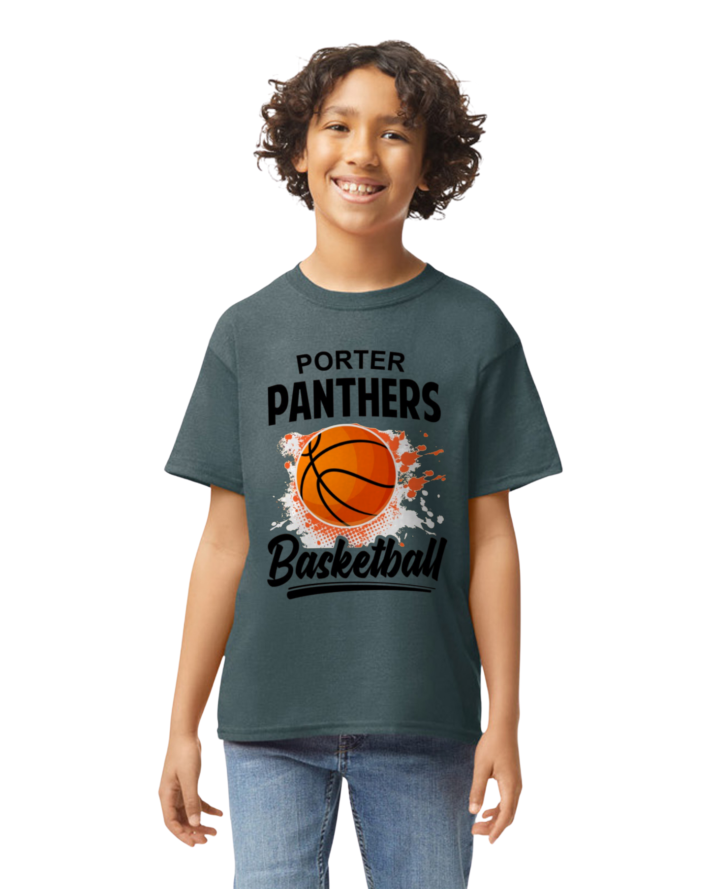 Porter Basketball Graphic Youth to Adult Size Tshirt - Customize yours Now!