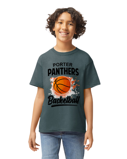 Porter Basketball Graphic Youth to Adult Size Tshirt - Customize yours Now!