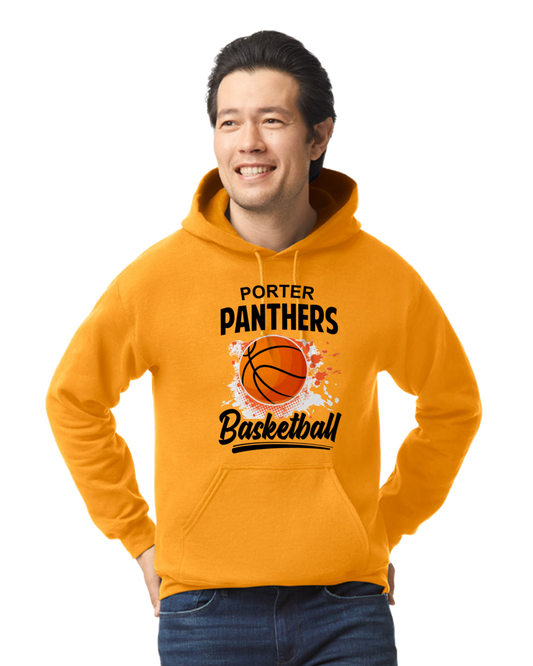 Porter Basketball Graphic Youth to Adult Hooded Sweatshirt - Customize yours today!