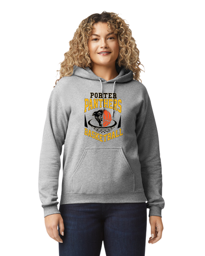 Porter Basketball Panther Youth to Adult Hooded Sweatshirt - Customize yours today!