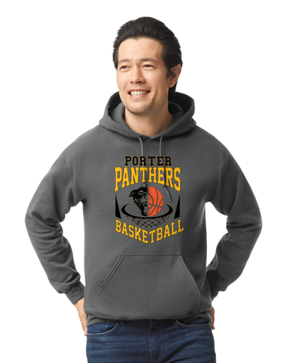 Porter Basketball Panther Youth to Adult Hooded Sweatshirt - Customize yours today!