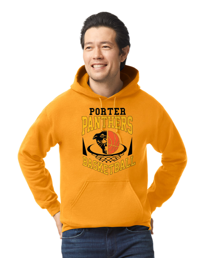 Porter Basketball Panther Youth to Adult Hooded Sweatshirt - Customize yours today!