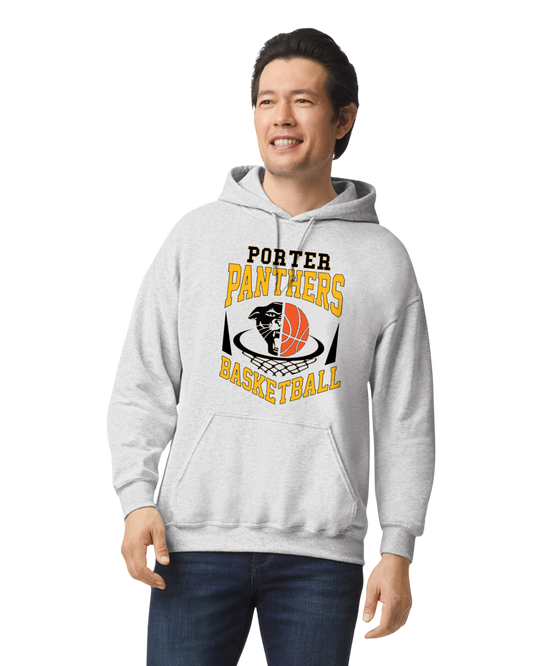 Porter Basketball Panther Youth to Adult Hooded Sweatshirt - Customize yours today!