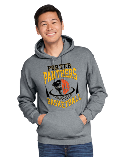 Porter Basketball Panther Youth to Adult Hooded Sweatshirt - Customize yours today!
