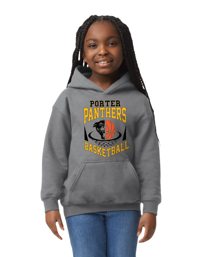 Porter Basketball Panther Youth to Adult Hooded Sweatshirt - Customize yours today!