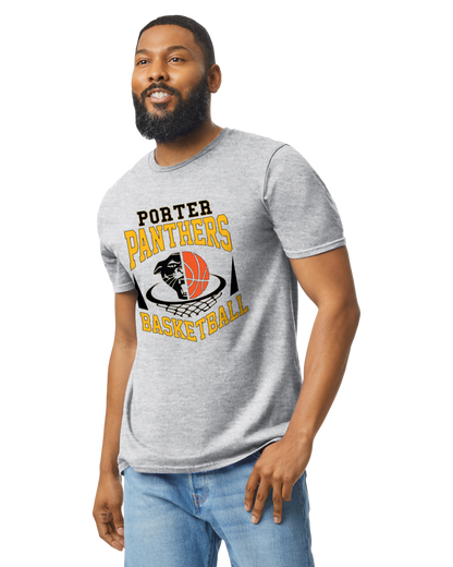 Porter Basketball Panther Youth to Adult Size Tshirt - Customize yours Now!