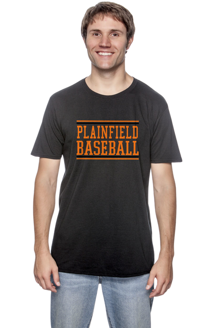 Plainfield Baseball Tshirt Youth to TALL ADULT sizes - Customize yours now!
