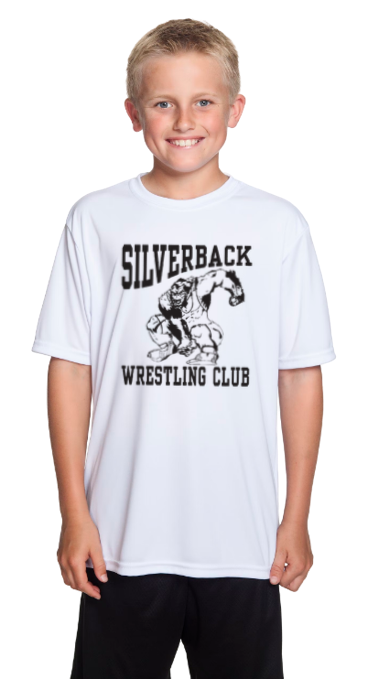 NEW! Silverback Wrestling Club A4 Wicking Polyester Sport Tshirt YOUTH to  ADULT sizes (multiple color/logo choices) Build your custom shirt now!