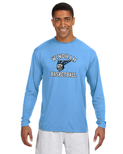 Wildcatz A4 LONG sleeve Wicking Sport Tshirt  YOUTH to ADULT sizes _ CUSTOMIZE yours now!