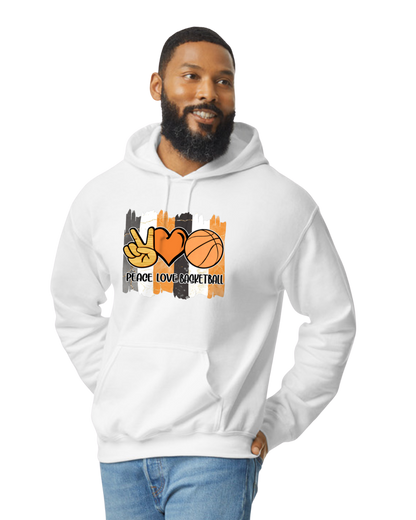 Peace Love Basketball - Customize color and more!