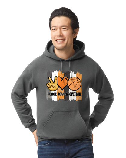 Peace Love Basketball - Customize color and more!