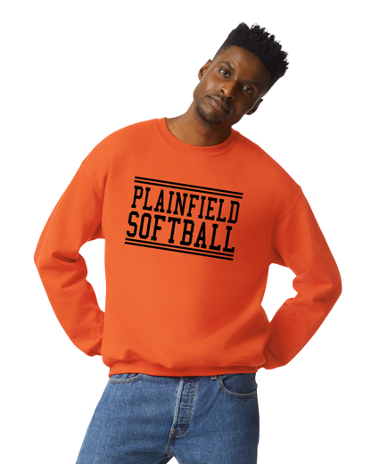 Plainfield Softball Crew Neck Sweatshirt Youth to Adult sizes - Customize Yours today!