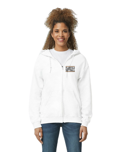 Plainfield Zip Up Sweatshirt ADULT sizes _ CUSTOMIZE yours now!