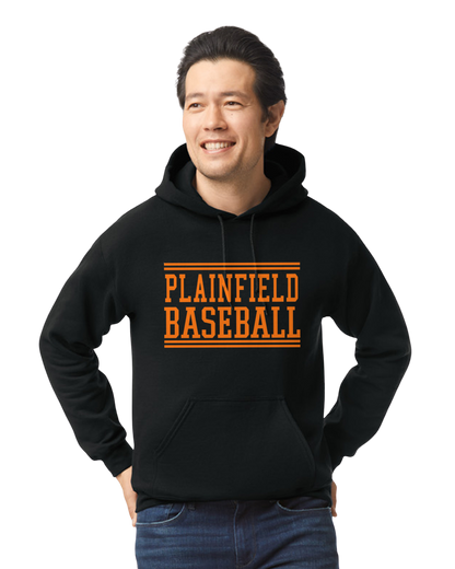 Plainfield Baseball Youth to Adult Hooded Sweatshirt - Customize yours today!