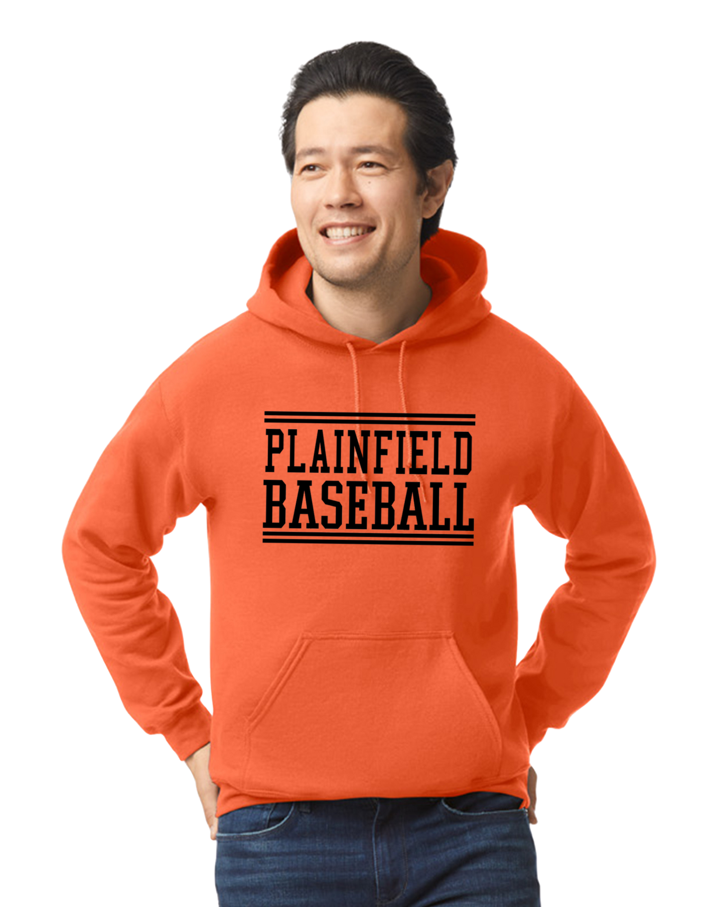Plainfield Baseball Youth to Adult Hooded Sweatshirt - Customize yours today!