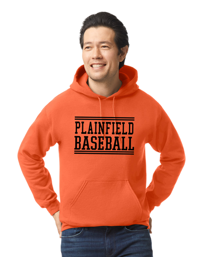 Plainfield Baseball Youth to Adult Hooded Sweatshirt - Customize yours today!