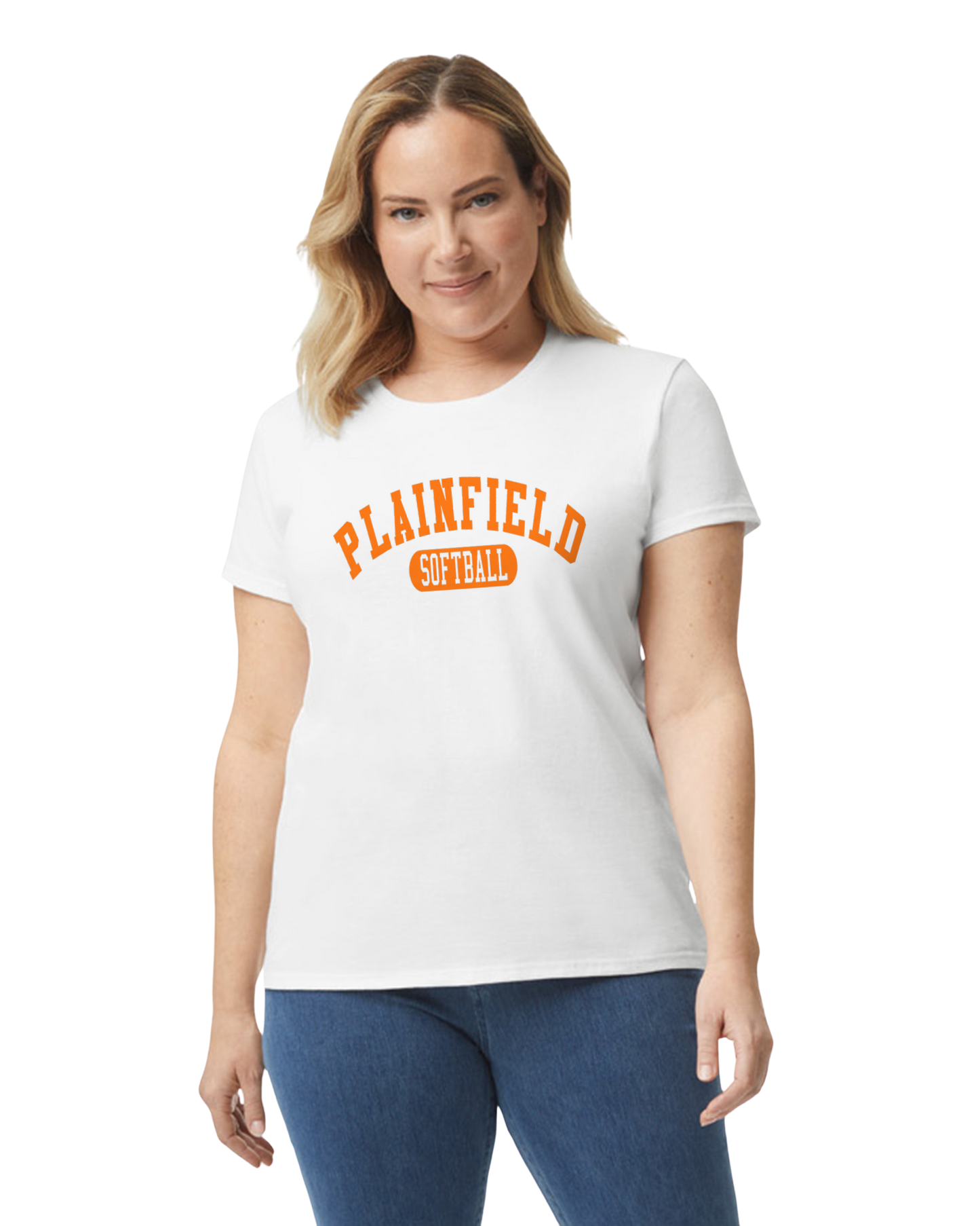 Plainfield Softball Athletic Design Tshirt WOMENS sizes - Customize yours now!