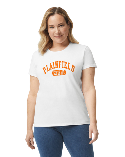Plainfield Softball Athletic Design Tshirt WOMENS sizes - Customize yours now!