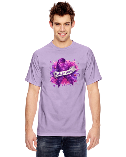 Alzheimer's FIGHT FOR A CURE TShirt Bella+Canvas - Customize yours today!