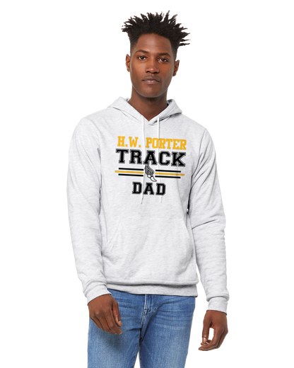 Porter Track DAD Hooded Pullover BELLA+CANVAS - Customize yours today!