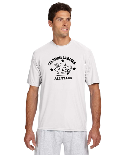 CLLL U12 All Star Tees A4Sport Wicking - Youth, Adult and Women's Cut (add back)