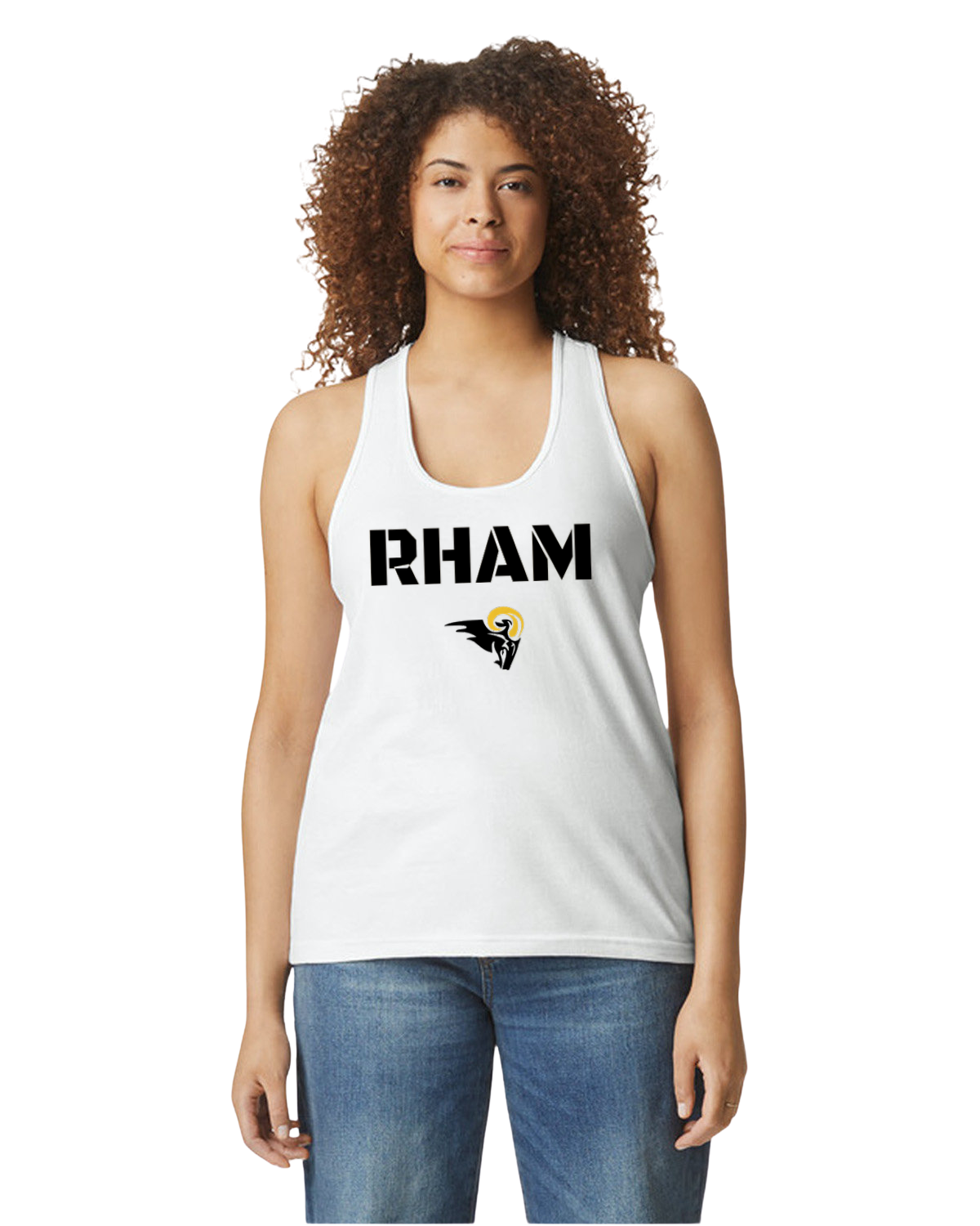 RYFC RHAM Adult Gildan Softstyle Tank Top Mens/Womens Regular or Racerback