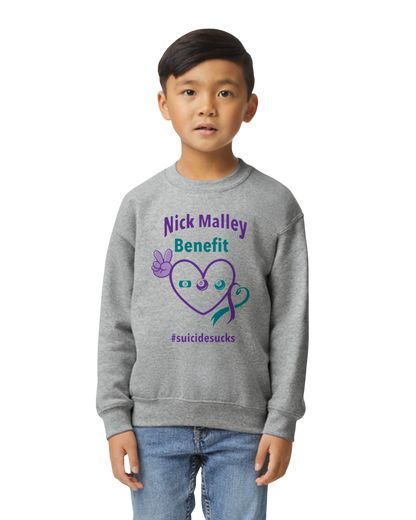 2025 Malley 8ball Tournament Softstyle Gildan Crew Neck Sweatshirt (Youth and Adult).  Customize yours today!