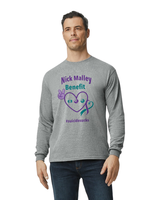 2025 Malley 8ball Tournament Softstyle Gildan Long Sleeve Tee (youth and adult) Customize yours today!