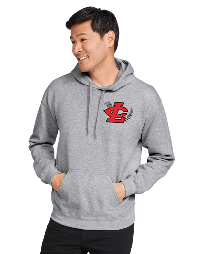 CLLL Adult Unisex NEW Softstyle Gildan Hooded Sweatshirt Sport Gray