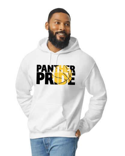 Panthers Bball Pride - Hooded Softstyle Sweatshirt YOUTH to ADULT sizes (multiple color/ layout choices)