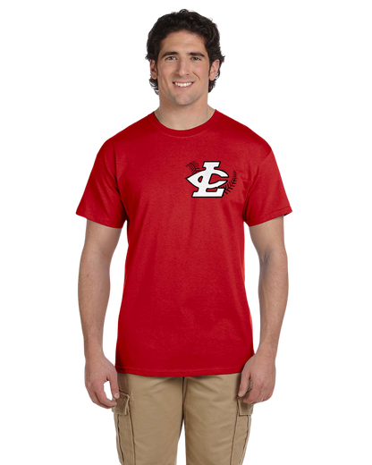 CLLL unisex Tshirt TALL SIZES Gildan Ultra Cotton RED