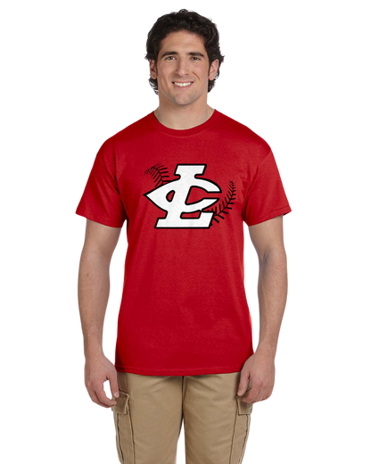 CLLL unisex Tshirt TALL SIZES Gildan Ultra Cotton RED