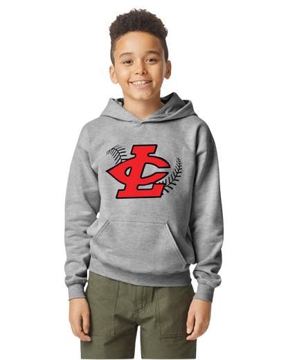 CLLL Youth Pullover Hooded Softstyle Gildan Sweatshirt GRAY Sport