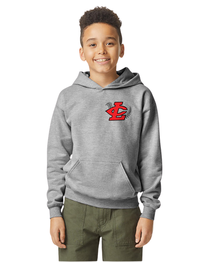 CLLL Youth Pullover Hooded Softstyle Gildan Sweatshirt GRAY Sport