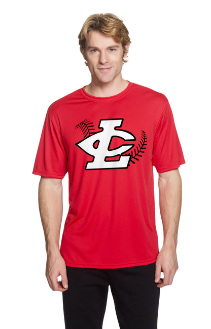 CLLL A4 Cooling Performance Short Sleeve T-Shirt RED