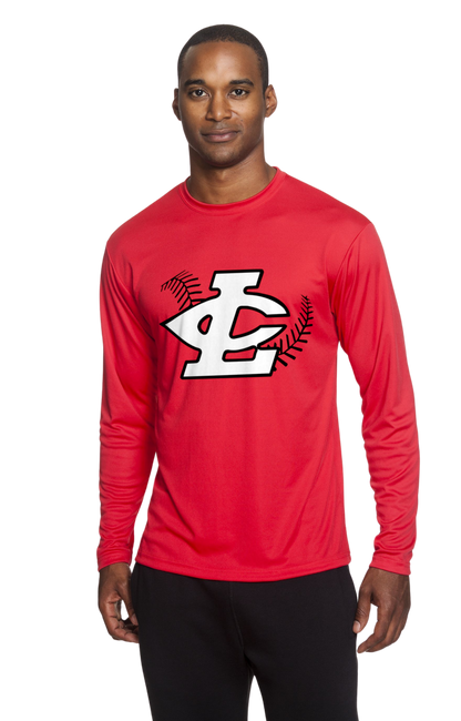 CLLL A4 Cooling Performance Long Sleeve T-Shirt RED