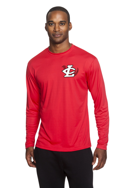 CLLL A4 Cooling Performance Long Sleeve T-Shirt RED