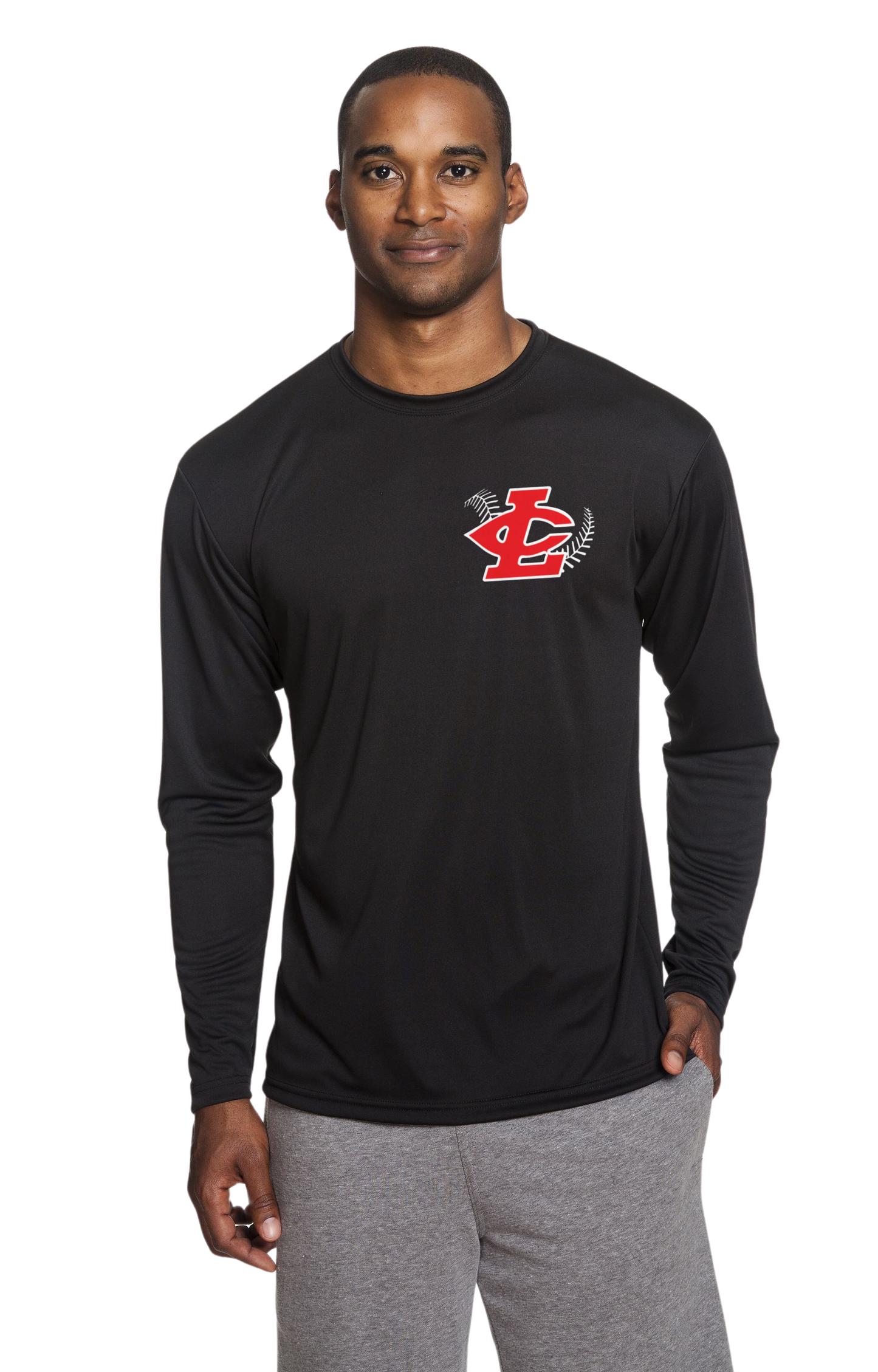 CLLL A4 Cooling Performance Long Sleeve T-Shirt BLACK