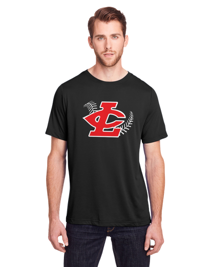 CLLL unisex performance Tshirt TALL SIZES Gildan Ultra Cotton BLACK