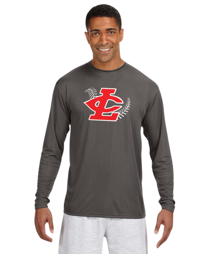 CLLL A4 Cooling Performance Long Sleeve T-Shirt GRAY