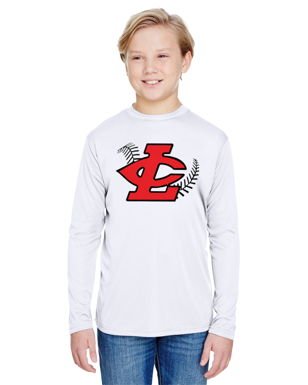 CLLL A4 Youth Cooling Performance Long Sleeve T-Shirt
