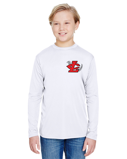 CLLL A4 Youth Cooling Performance Long Sleeve T-Shirt