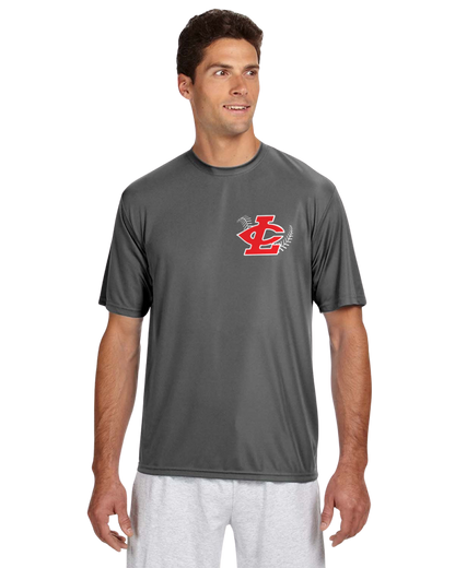 CLLL A4 Cooling Performance Short Sleeve T-Shirt GRAPHITE