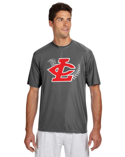 CLLL A4 Cooling Performance Short Sleeve T-Shirt GRAPHITE