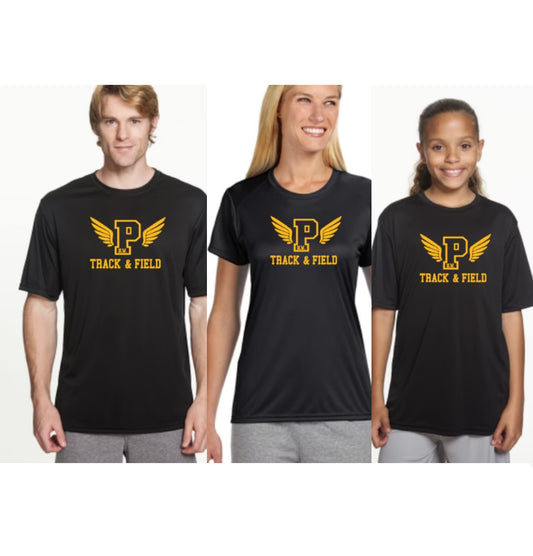 H.W. Porter Track and Field Cooling Performance Tee Adult, Youth and Women - Customization available